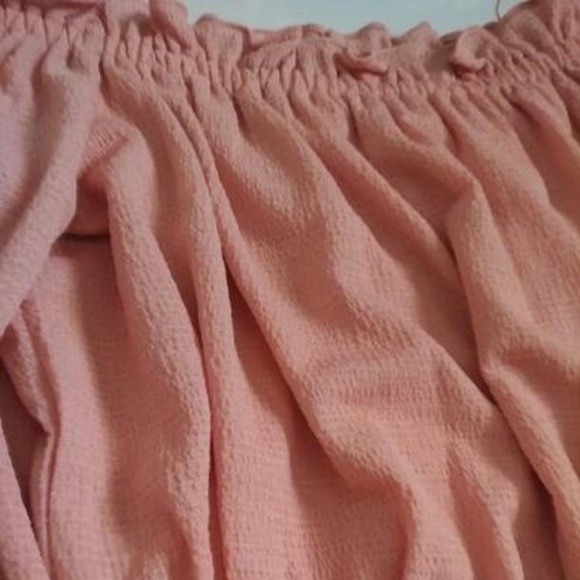 Express Off The Shoulder Ruffle Top - Picture 2 of 5